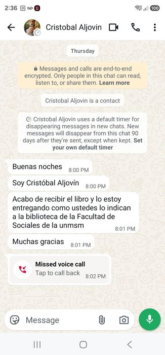 Dr. Cristóbal Aljovín (Universidad Nacional Mayor de San Marcos)