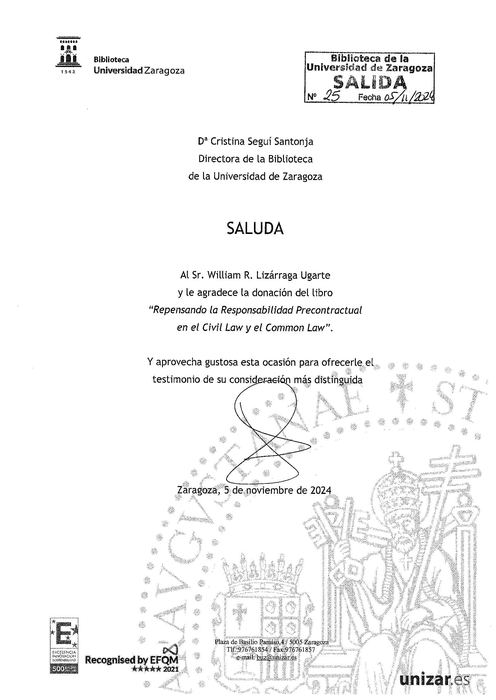 Universidad de Zaragoza — Library