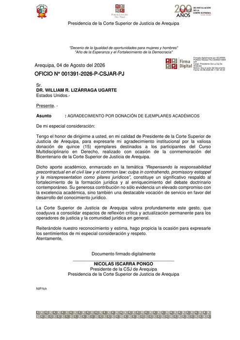 Superior Court of Justice of Arequipa