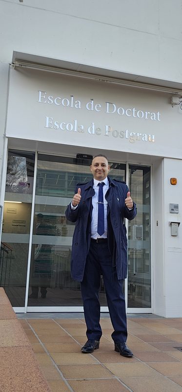 William R. Lizárraga — PhD graduation, Universitat Autònoma de Barcelona, 2024
