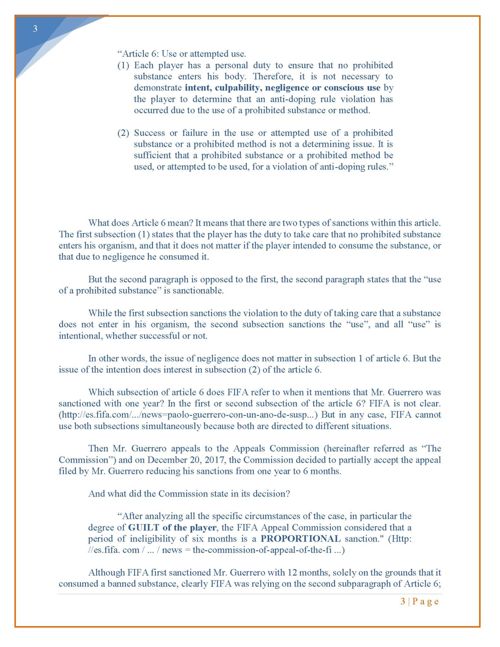 Amnesty petition to FIFA President Gianni Infantino — page 3 of 5